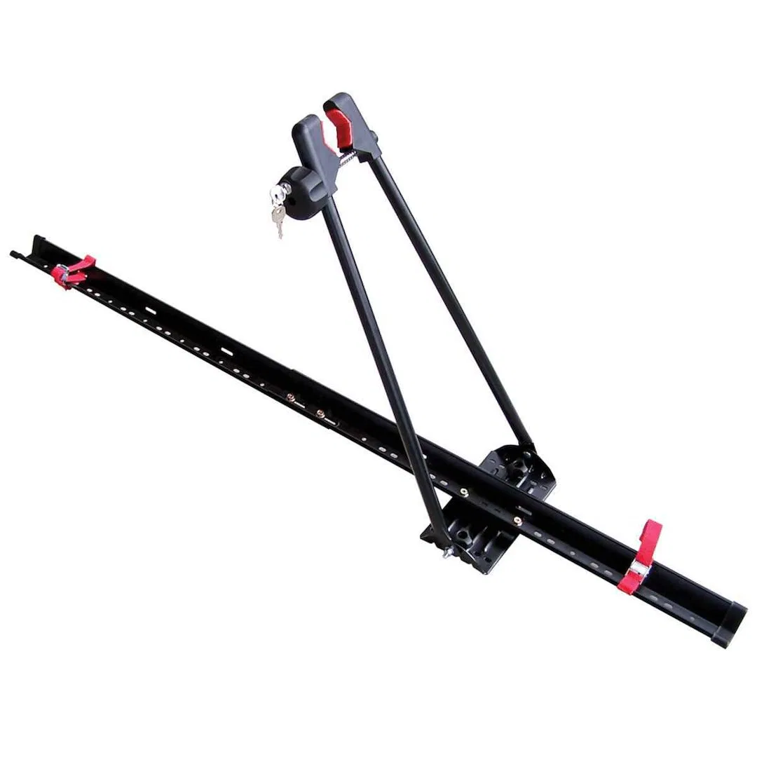 64720 – SWAGMAN Bike Rack, Roof Rack Cross Bar Mount Holds 1 Bike Up To 35 Pound Weight Capacity Frame Clamp Without ...